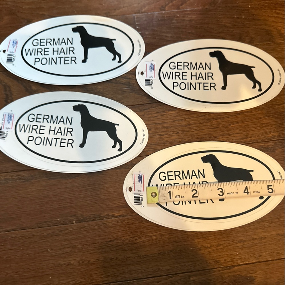 German Wire Hair Pointer Stickers